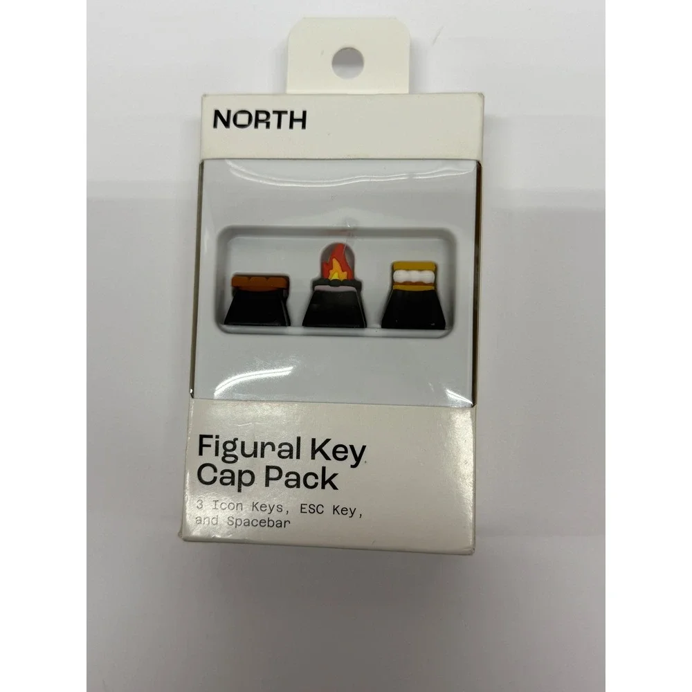 NORTH Figural Key Cap Pack 3 Icon Keys ESC Key Spacebar Mechanical Keyboard